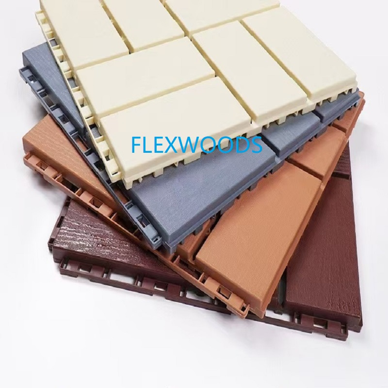 Assembly Plastic Floor Decking