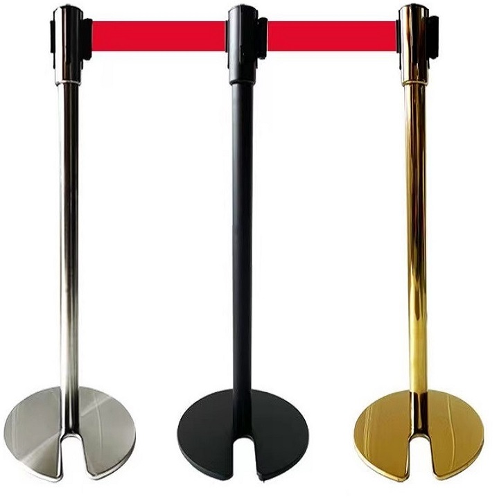 Stainless Steel Crowd Control Stanchion