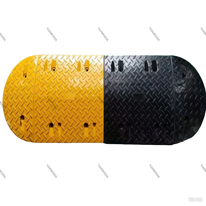 50cm Square Rubber Speed Hump